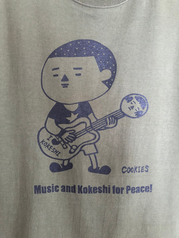 COOKIESオリジナルTシャツ「ギタリストまさし」 3枚目の画像