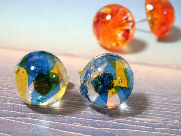 水面下のきらめき〈12mm〉青と黄色  p008 1枚目の画像