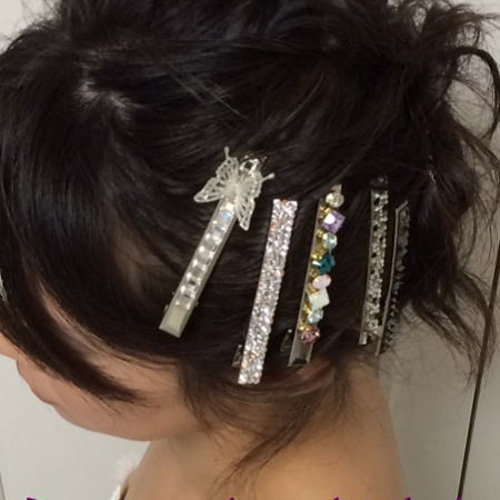✩.*˚スワロフスキーの髪留めです✩.*˚ 楽天市場】＜＜限定5点＞＞□L'HAIR DE PARIS□□豪華☆全面