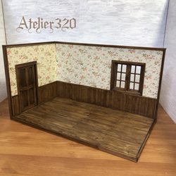 こころ　my roomコの字型ドールハウス 1/12サイズ ミニチュア家具 こころ my roomコの字型ドールハウス 1/12サイズ ミニチュア家具