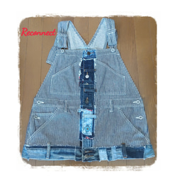 デニムリメイク　オーダー　6・7月分 CHANGES（チェンジーズ） REMAKE OVERALLS DENIM PANTS リメイク