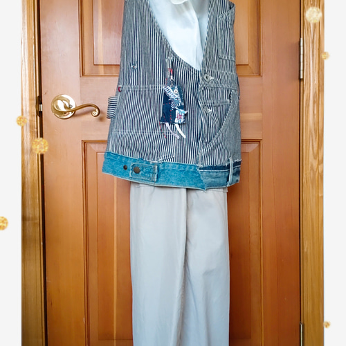 W96まで対応　90s vintage リメイク　世界に一つハードペイントボトム W96まで対応 90s vintage リメイク 世界に一つハードペイントボトム
