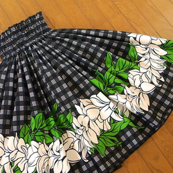 ☆オーダー☆パラカチェック☆黒☆パウスカート☆（商品番号：MC-12