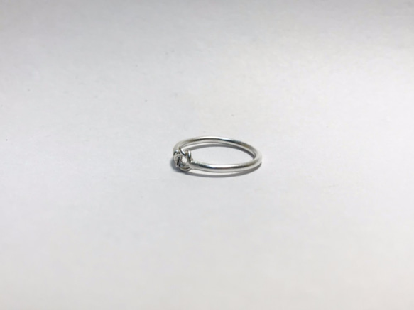 【Unique金工】925純銀 基本款 小繩結戒指 第4張的照片