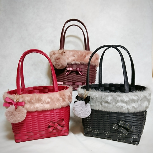 お値下げ！お値下げ！ATAOファー付きかごバッグ お値下げ！お値下げ！ATAOファー付きかごバッグ 2025年最新