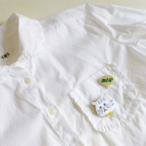 haru•*¨*•.¸♬︎ネコちゃんブローチオーダーページ haru様専用•*¨*•.¸♬︎ネコちゃんブローチオーダーページ