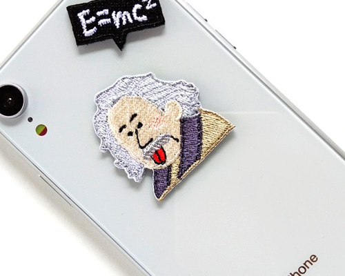 ○アインシュタイン Einstein○2WAY 刺繍デコレーション