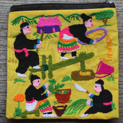 ロラライハリス♡刺繍のポーチ♡総刺繍ケース♡お纏め出品 0_1d758fde3ec792be22e5e7cb62f2