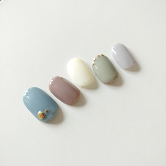 【着画あり】くまネイル　アーガイル柄ネイル　癒しネイル　シンプルネイル 着画あり】くまネイル アーガイル柄ネイル 癒しネイル シンプルネイル