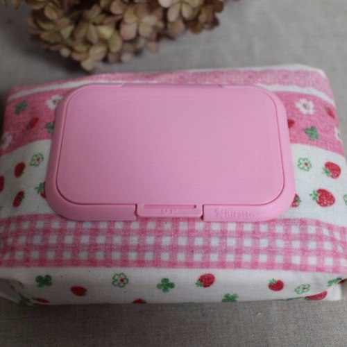 おしりふき＆ウェットティッシュケース☆イチゴ その他ケース