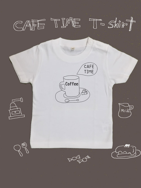 CAFE TIME Tシャツ 1枚目の画像