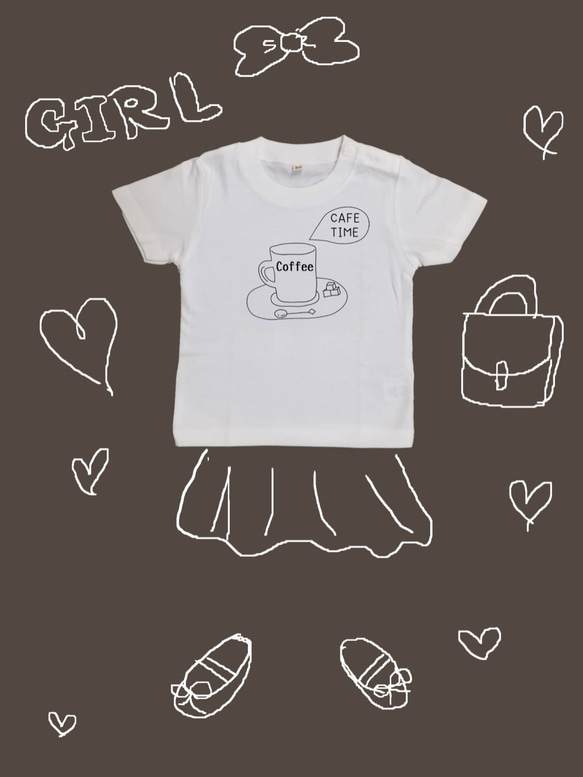 CAFE TIME Tシャツ 3枚目の画像