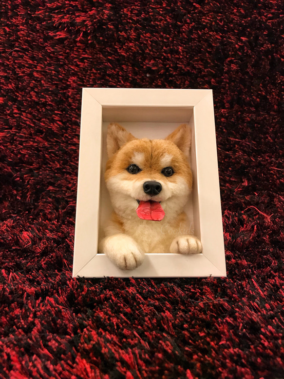 クッキー手作りの羊毛フェルト模擬ペットフェルトシュミレーションペット擬似フェイザー 