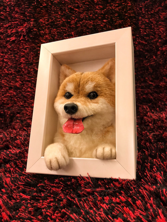 クッキー手作りの羊毛フェルト模擬ペットフェルトシュミレーションペット擬似フェイザー 