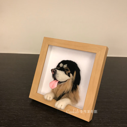 Cookids手作りウールは想像上のペットウールを感じましたシミュレーションペットレプリカペットシミュレーション獒犬ステレオフォ 5枚目の画像