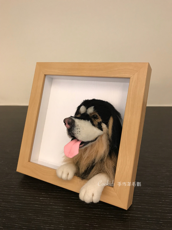 Cookids手作りウールは想像上のペットウールを感じましたシミュレーションペットレプリカペットシミュレーション獒犬ステレオフォ 7枚目の画像