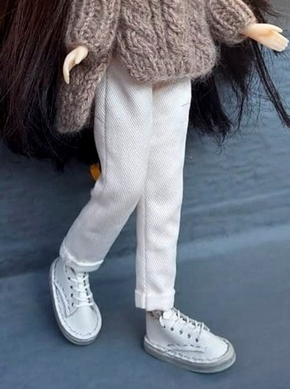 Doll☆ALLホワイトスニーカー(タイプB) 3枚目の画像