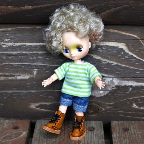 オビツ11☆編み上げブーツ その他人形 服部革店 通販 7230870｜Creema