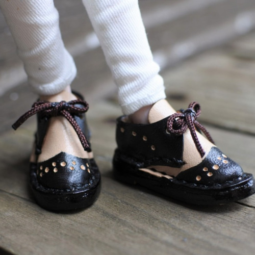 ミニチュア靴 ウイングチップ バイカラー ② ピュアニーモ ブライス