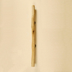 【温泉流木】色白まっすぐのナチュラルなドアハンドル手すり 流木インテリア 1枚目の画像