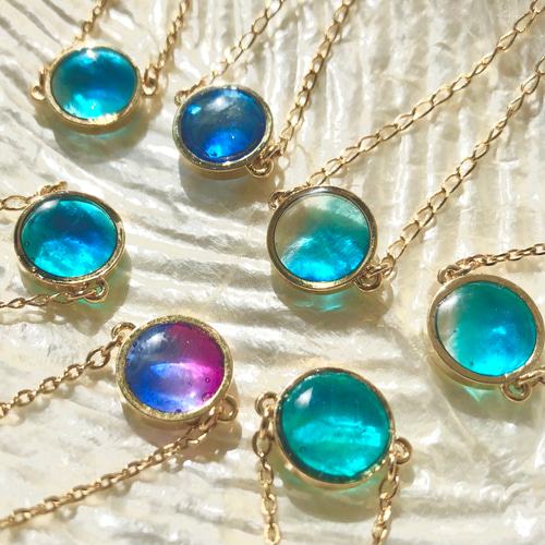 透明感 レジン 華奢＊世界の海のブレスレット ブレスレット EMMS