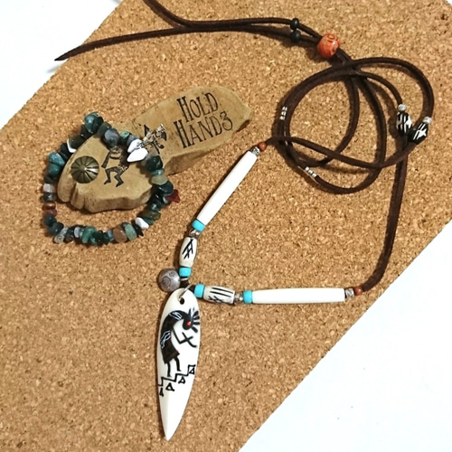 ❤オリジナル限定*ホピ族インディアンジュエリー*セット❤ ネックレス