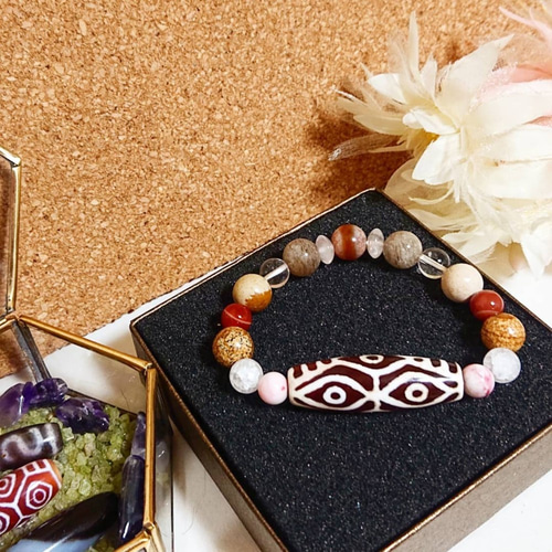 ブレスレット 天珠 観音天珠 龍神天珠 すごいパワー！