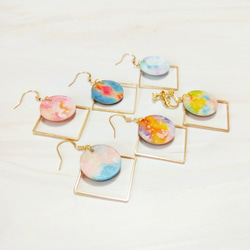 Mstandforc Galaxies Earrings 1枚目の画像