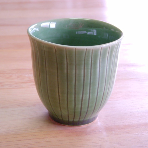 織部　湯呑み 織部 湯呑 | iichi 日々の暮らしを心地よくするハンドメイドや