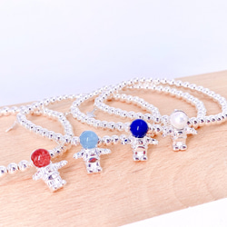 Little Astronaut Silver 925 and Crystal Bracelet (H200120) 第1張的照片