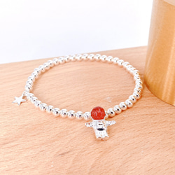 Little Astronaut Silver 925 and Crystal Bracelet (H200120) 第2張的照片