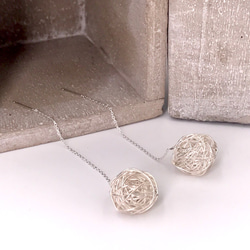 Starry Night Over the Rhone Silver 925 Earrings (H1809-0301) 第4張的照片