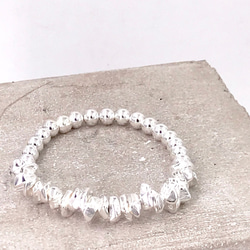 B10060 Stones Silver 925 Bracelet 第2張的照片