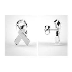 Awareness Ribbons S925 Earrings (H190001-ESL) 第5張的照片