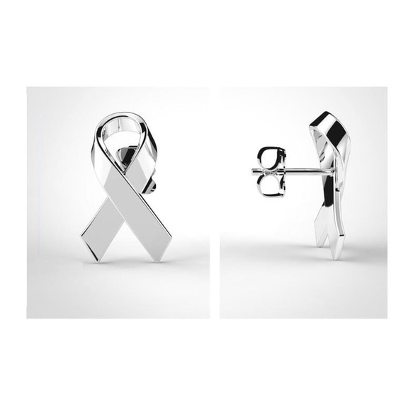 Awareness Ribbons S925 Earrings (H190001-ESL) 第5張的照片