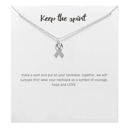 Awareness Ribbons S925 Necklace (H190002-NSL) 第2張的照片