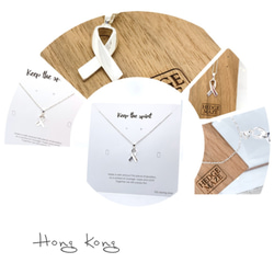 Awareness Ribbons S925 Necklace (H190002-NSL) 第3張的照片