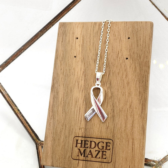 Awareness Ribbons S925 Necklace (H190002-NSL) 第7張的照片
