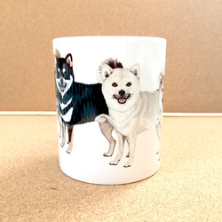 マグカップ「柴犬」mg-dog 2枚目の画像