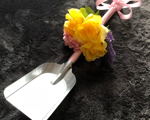 りんご様ご確認用＊ビッグスプーン留め具装花 0_73269c5d3a63167f6fdde16ec43b