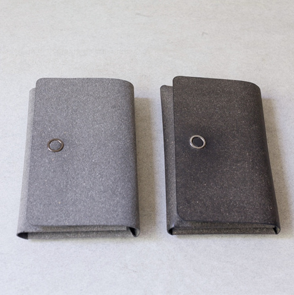 ６０枚入る２ポケットの名刺入れ【グレー×内柄ダイヤホワイト】        Ω 人気・おすすめ｜省スペース設計・旅行向けにおすすめ 公式 プライバシー配送 当日出荷対応商品