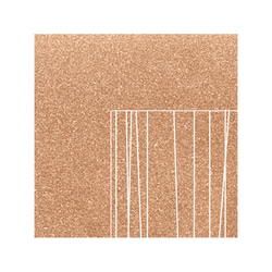 雙用零錢包 - 可放卡片的零錢包　Brown×White Stripes 第2張的照片