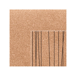 雙用零錢包 - 可放卡片的零錢包　Brown×Black Stripes 第2張的照片