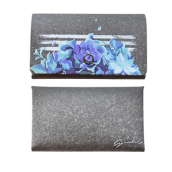 【AYUMI×ARLEQUIN】Business Card Holder｜６０枚入る名刺入れ　グレー 2枚目の画像