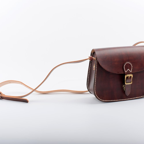 本革 ショルダーバッグ クラシックサドルバッグ ショルダー