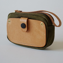 花柄クラッチバッグ オリーブグリーン ラインストーン クラッチバッグ ショックスライム