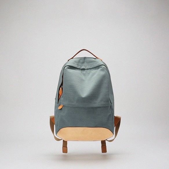 新產品活動進行中！新月經典手工真皮背包【綠色】 第1張的照片