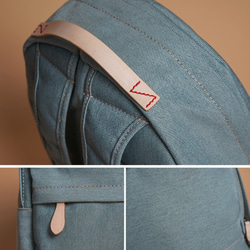 新產品活動進行中！新月經典手工真皮背包【綠色】 第6張的照片