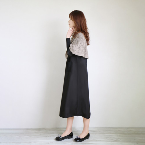 完売です！【透かし編みがお洒落◎】和紙ブークレ 透かし編み