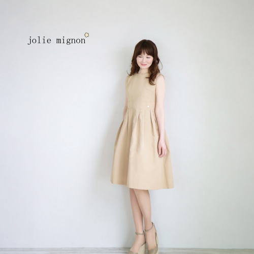 ⭐︎jolie mignon ニットドッキングワンピースブラック